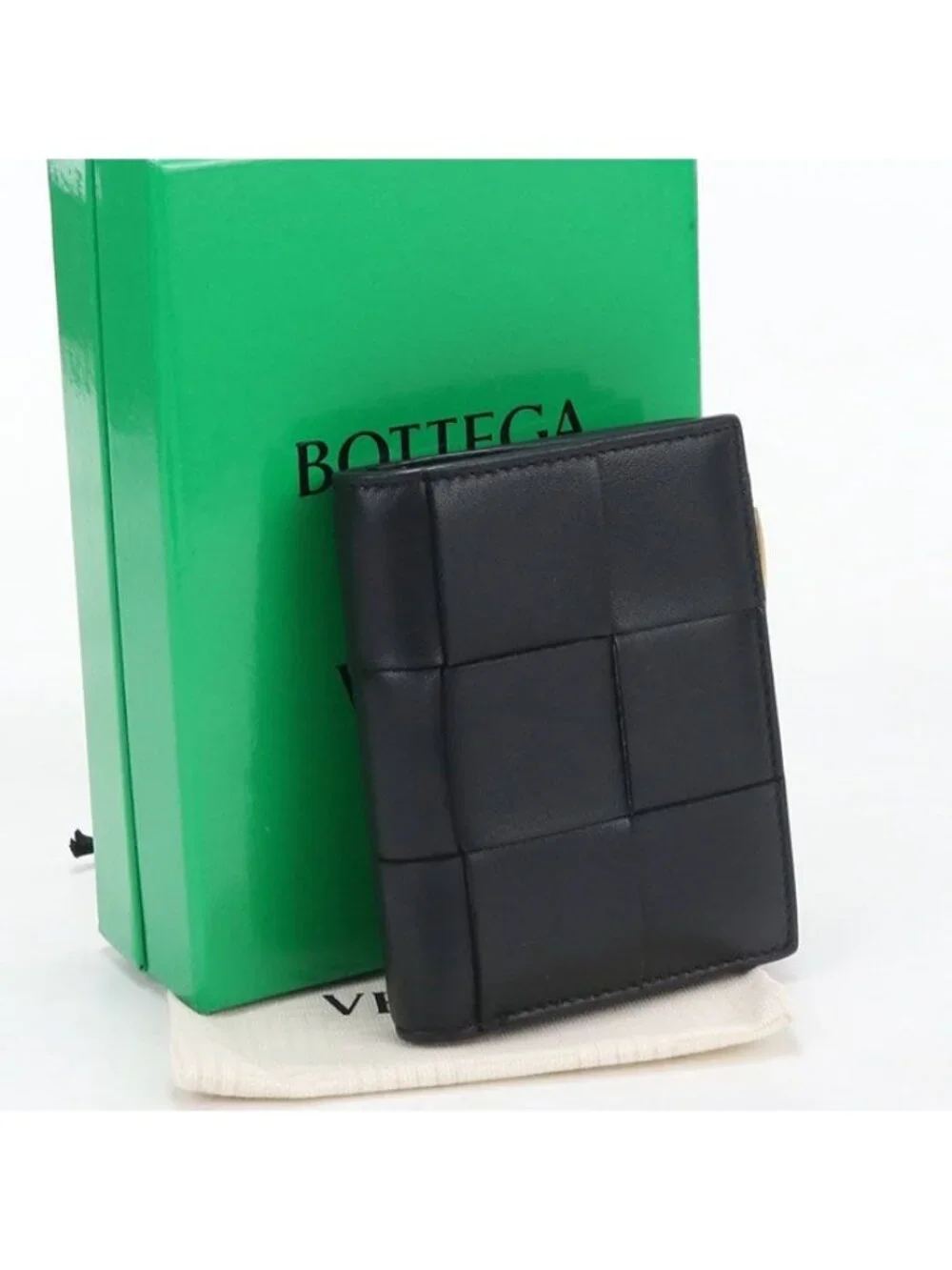 Bottega Veneta Small Bifold Wallet Cassette Lambskin